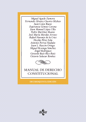 E-book, Manual de Derecho Constitucional, Tecnos