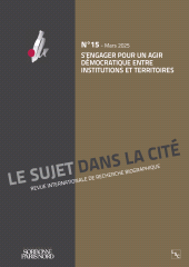 E-book, S'engager pour un agir démocratique entre institutions et territoires, Téraèdre éditions