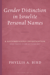 E-book, Gender Distinction in Israelite Personal Names : A Socioreligious Investigation, T&T Clark
