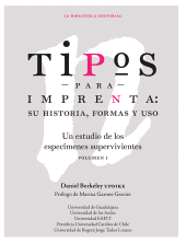 E-book, Tipos para imprenta: su historia, formas y uso : Un estudio de los especímenes supervivientes, Editorial Universidad de Guadalajara