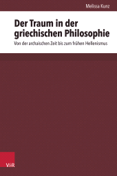 E-book, Der Traum in der griechischen Philosophie : Von der archaischen Zeit bis zum frühen Hellenismus, Vandenhoeck & Ruprecht