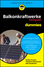 E-book, Balkonkraftwerke kompakt für Dummies, Wiley-VCH