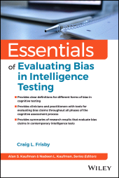 E-book, Essentials of Evaluating Bias in Intelligence Testing, John Wiley & Sons