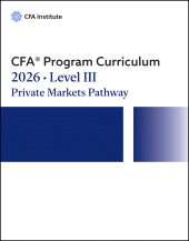 eBook, 2026 CFA Program Curriculum Level III Private Markets Pathway Box Set., John Wiley & Sons