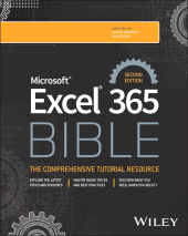 E-book, Microsoft Excel 365 Bible, John Wiley & Sons