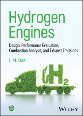 eBook, Hydrogen Engines : Design, Performance Evaluation, Combustion Analysis, and Exhaust Emissions, John Wiley & Sons