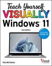 E-book, Teach Yourself VISUALLY Windows 11, John Wiley & Sons