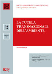 E-book, La tutela transnazionale dell'ambiente, Key editore