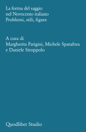 Chapitre, "La composta bellezza del ragionamento strenuo e serrato" : sulle forme del saggio in Primo Levi, Quodlibet