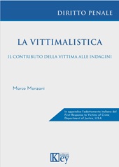 E-book, La vittimalistica : il contributo della vittima alle indagini, Key editore