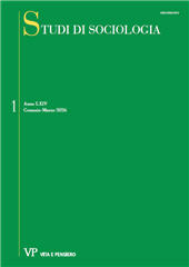 Fascículo, Studi di sociologia : LXIV, 1, 2026, Vita e Pensiero