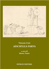 E-book, Aeschyla parva, Pàtron