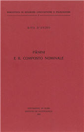 E-book, Pāṇini e il composto nominale, Il Calamo