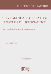 E-book, Breve manuale operativo in materia di licenziamenti : con modelli di lettere di licenziamento, Key editore