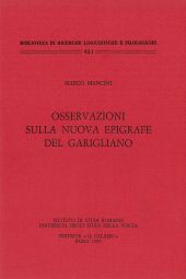 E-book, Osservazioni sulla nuova epigrafe del Garigliano : Opuscola IV, Il Calamo