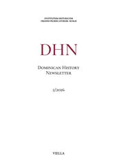 Fascicolo, Dominican History Newsletter : 2, 2026, Viella