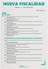 Fascicolo, Nueva fiscalidad : 1, 2026, Dykinson