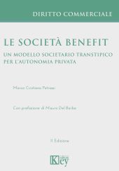 E-book, Le società benefit : un modello societario transtipico per l'autonomia privata, Key editore