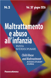 Heft, Maltrattamento e abuso all'infanzia : 28, 2, 2026, Franco Angeli