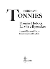 E-book, Thomas Hobbes : la vita e il pensiero, Leo S. Olschki