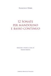 E-book, 12 sonate per mandolino e basso continuo, LIM - Libreria Musicale Italiana