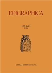 Artículo, Grateful to te Sun : Graeco-Egyptian Interaction on I : Métriques 1., "L'Erma" di Bretschneider
