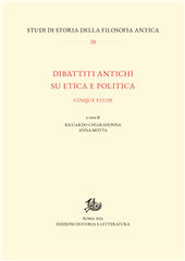 Capitolo, Introduzione, Edizioni di storia e letteratura
