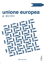 Article, Sicurezza nazionale e controllo degli investimenti esteri diretti : il ruolo dell'art. 4, par. 2, TUE., Editoriale Scientifica