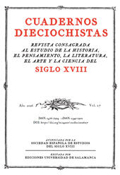 Fascicolo, Cuadernos dieciochistas : 27, 2026, Ediciones Universidad de Salamanca