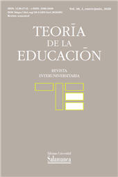 Heft, Teoría de la Educación : Revista Interuniversitaria : 38, 1, 2026, Ediciones Universidad de Salamanca