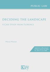 E-book, Deciding the landscape : a case study from Florence, Key editore