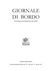 Fascicule, Giornale di bordo, di storia, letteratura ed arte : 71, 1, 2026, LoGisma