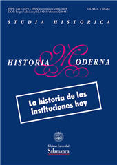 Fascicolo, Studia historica : historia moderna : 48, 1, 2026, Ediciones Universidad de Salamanca