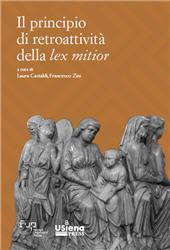 eBook, Il principio di retroattività della lex mitior, USiena Press