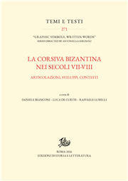 Capitolo, La minuscola greca antica in ambito copto : tra documenti e libri, Edizioni di storia e letteratura