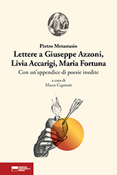 eBook, Lettere a Giuseppe Azzoni, Livia Accarigi, Maria Fortuna : con un'appendice di poesie inedite, Genova University Press