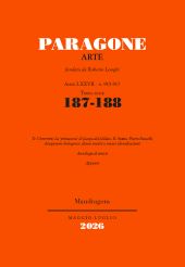 Heft, Paragone : rivista mensile di arte figurativa e letteratura. Arte : LXXVII, 187/188, 2026, Mandragora