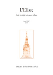 Fascicule, L'ellisse : studi storici di letteratura italiana : 21, 1, 2026, "L'Erma" di Bretschneider