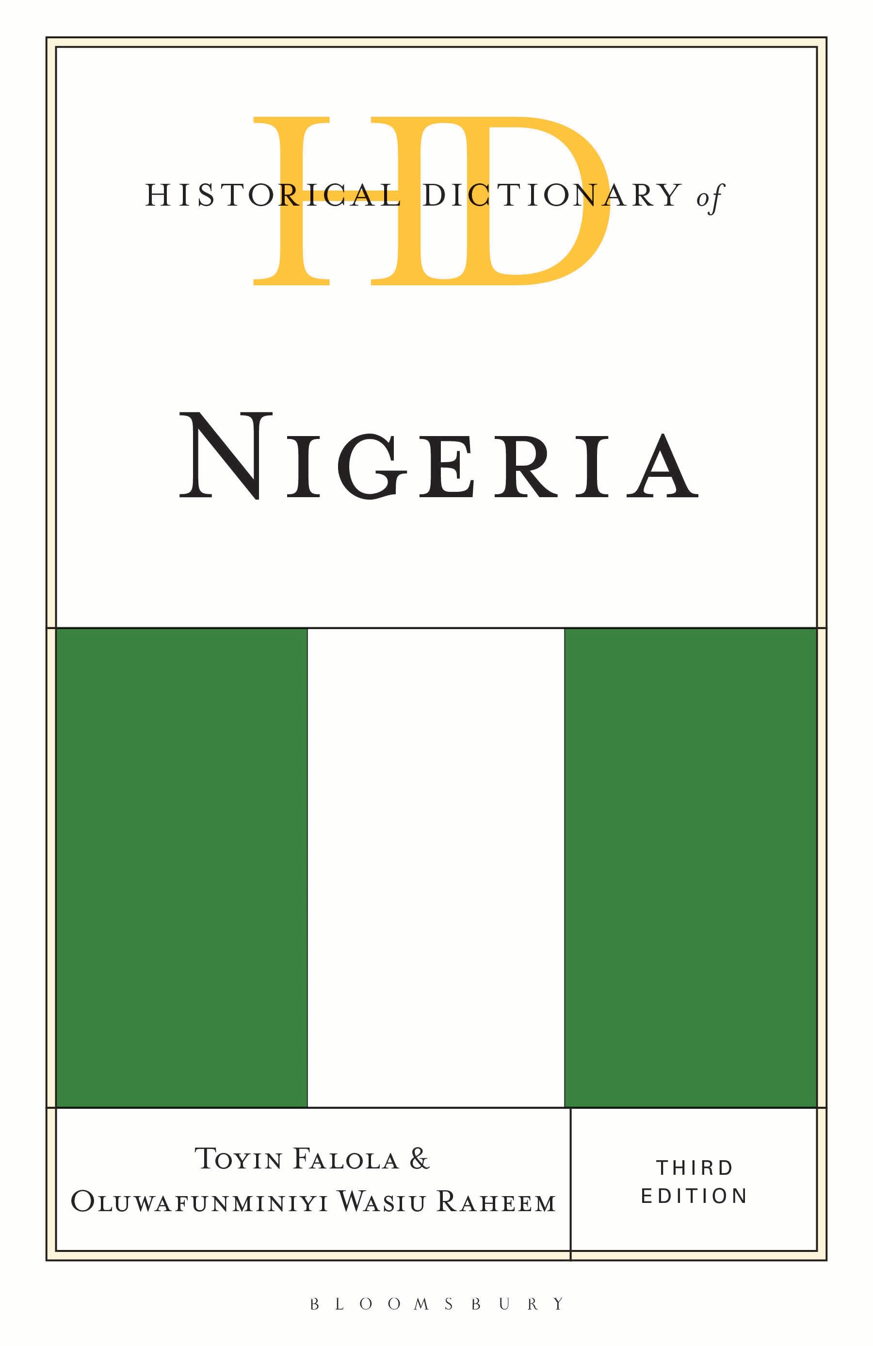 E-book, Historical Dictionary of Nigeria, Bloomsbury Academic