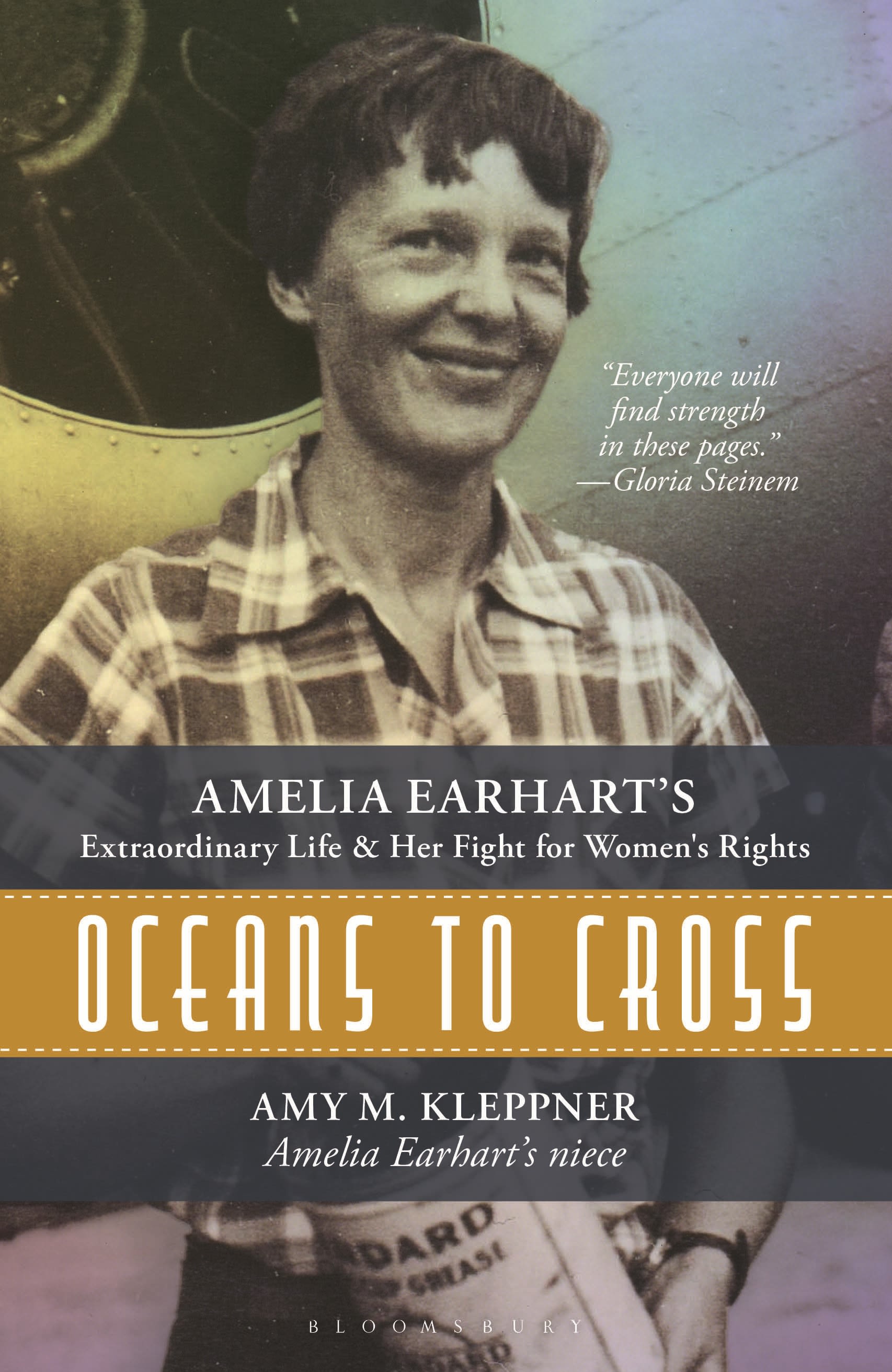 E-book, Oceans to Cross : Amelia Earhart's Extraordinary Life and Her Fight for Women's Rights, Bloomsbury Academic