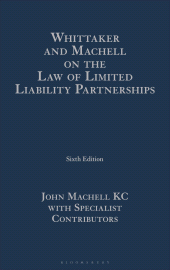 E-book, Whittaker and Machell on the Law of Limited Liability Partnerships, Bloomsbury Publishing