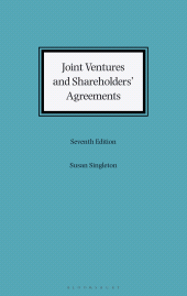 E-book, Joint Ventures and Shareholders' Agreements, Bloomsbury Publishing