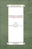 E-book, Penser la causalité à l'époque moderne, Brepols Publishers