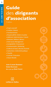 E-book, Guide des dirigeants d'association 7ed, Éditions Dalloz