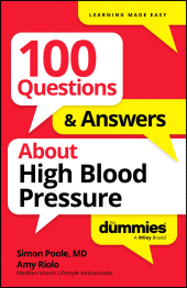 E-book, 100 Questions & Answers About High Blood Pressure For Dummies, For Dummies