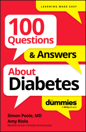 E-book, 100 Questions & Answers About Diabetes For Dummies, For Dummies