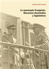 E-book, La monarquía franquista : discursos doctrinales y legislativos, Dykinson