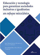E-book, Educación y tecnología para garantizar sociedades inclusivas e igualitarias : un enfoque miscelánico, Dykinson