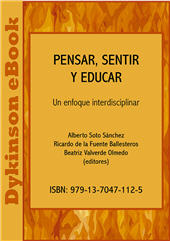E-book, Pensar, sentir y educar : un enfoque interdisciplinar, Dykinson
