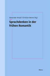E-book, Sprachdenken in der frühen Romantik, Felix Meiner Verlag
